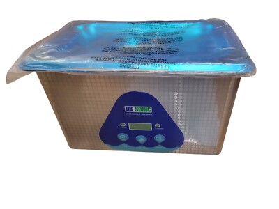 DK SONIC 900ML Sonic Cleaner Digital Timer & Basket For Jewelry Parts Tools New