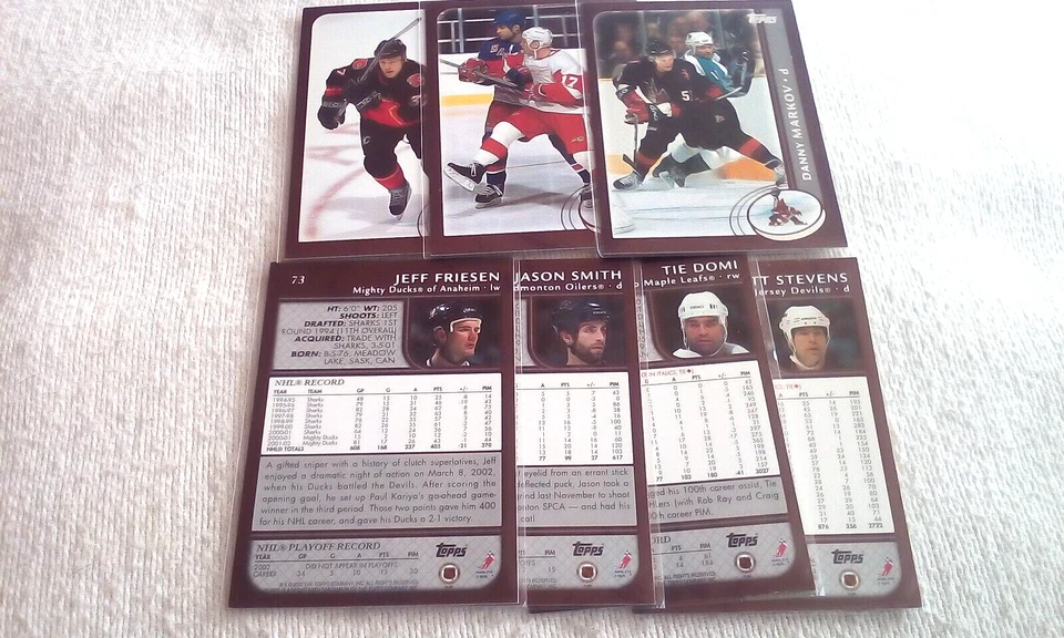 2002-03 Topps (Wine) part set Hockey Pick cards that you want/need. - Image 3 of 4