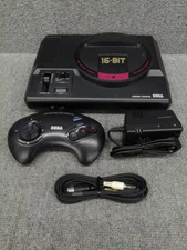 SEGA Mega Drive Console HAA-2510 Genesis MD Controller Working Tested Used