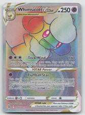 Whimsicott VSTAR 175/172 Rainbow Rare Brilliant Stars Pokemon Holo NM on eBay