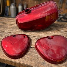 Simson Tankset S50 S51 BLUTROT/ORANGE