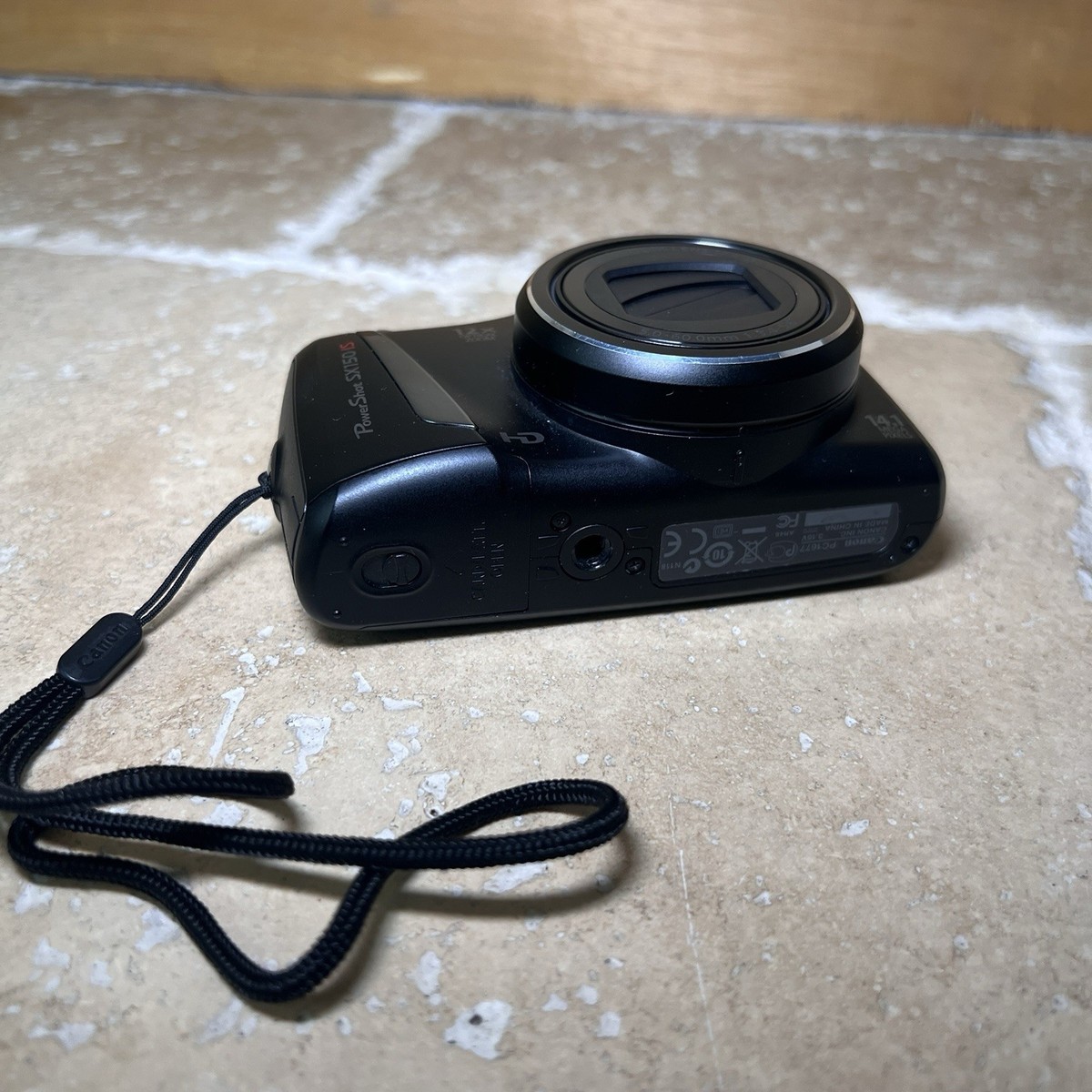 Canon PowerShot SX150 IS Black 14.1MP 12X Optical Zoom HD Video
