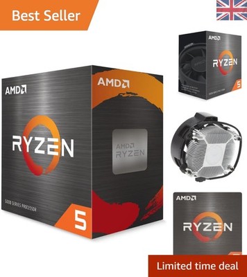 Ryzen 5 5500 CPU - 4,2 GHz Boost, 6 Kerne, AM4 Sockel, Wraith Stealth Kühler