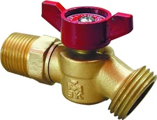 Mueller Industries 102-354HN No Kink Hose Bibb, 3/4-Inch