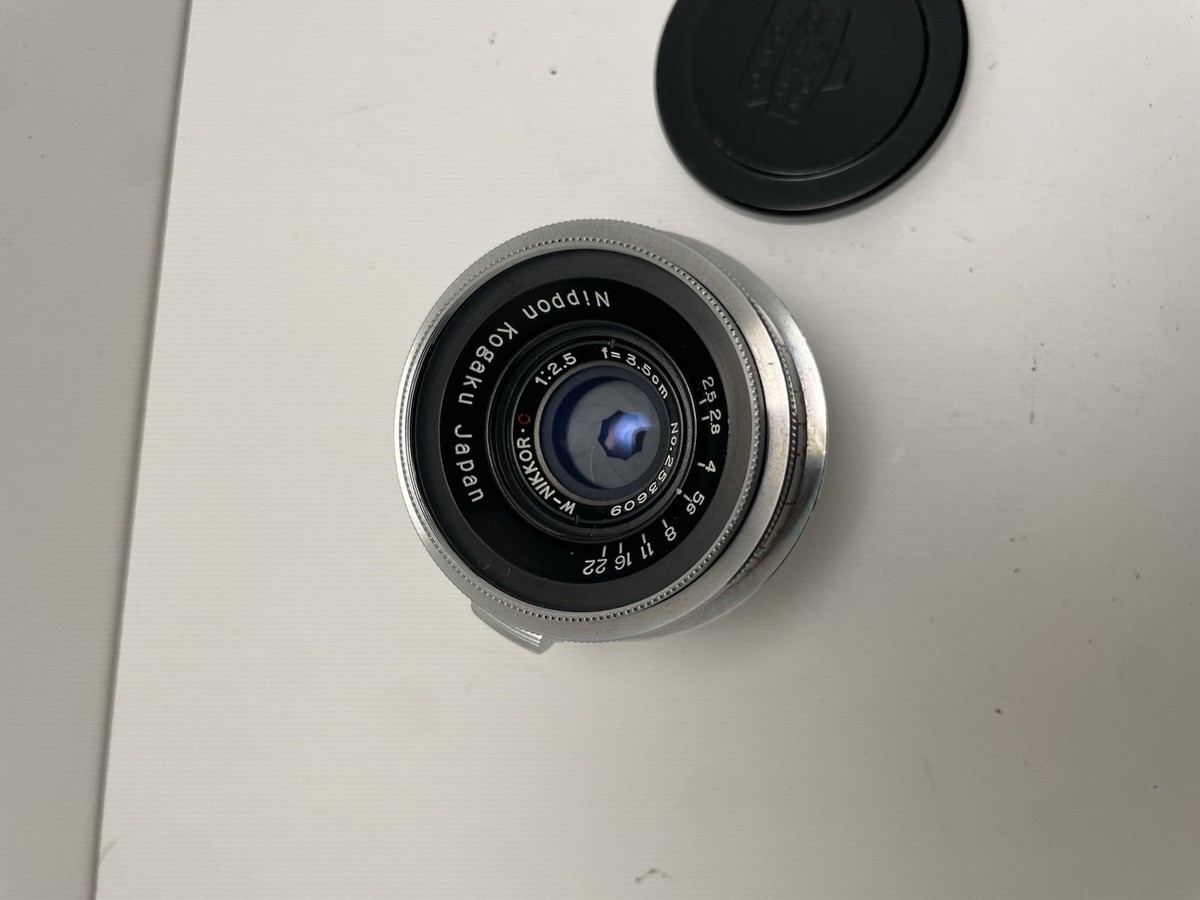 Nikon W-Nikkor C 35mm 3.5cm F2.5 Nippon Kogaku MF Lens S Mount | eBay