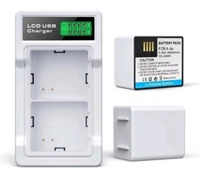 2-Pack Batteries with LCD Charger for Arlo Ultra 2,Pro 4,5S 2K Cameras VMA5400