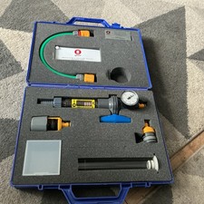 Gleave Water Flow & Pressure Test Kit - Complete Set In Case Brand New
