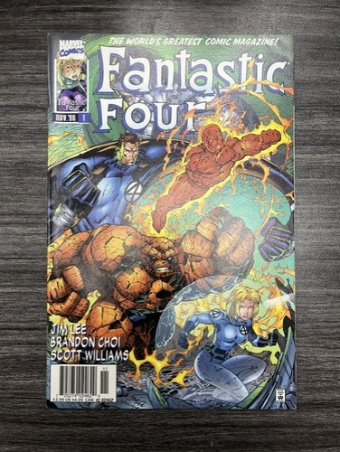 Fantastic Four #1 Vol. 2 November 1996 Marvel Comics VF+
