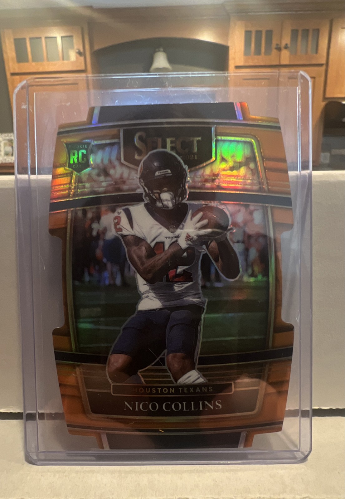 2021 Panini Select - Concourse Nico Collins #69 Orange Prizm Die-Cut /249 (RC)🔥