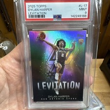 Dylan Harper 2025 Topps #L-17 Levitation Rookie RC PSA 9