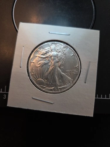 1942 Walking Liberty Half Dollar, 90% Silver Beautiful Coin
