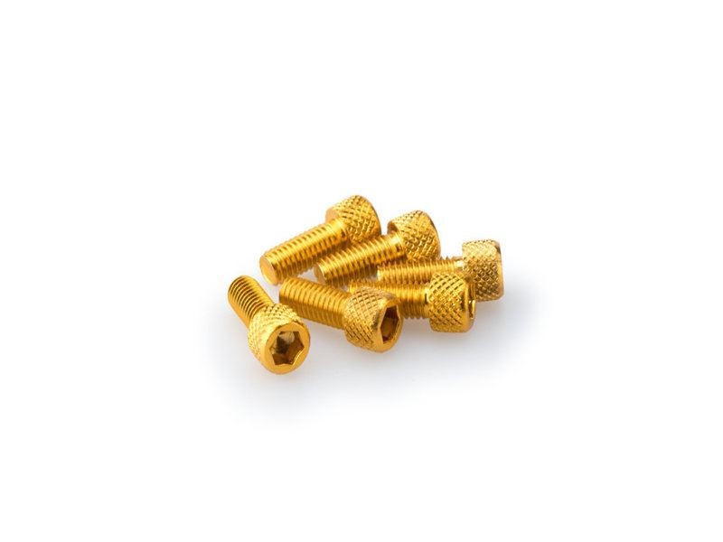 Puig Yellow M5 15mm Allen Screws x 6
