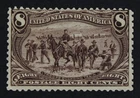 CKStamps: US Stamps Collection Scott#289 8c Mint H OG Tiny Tear CV$140