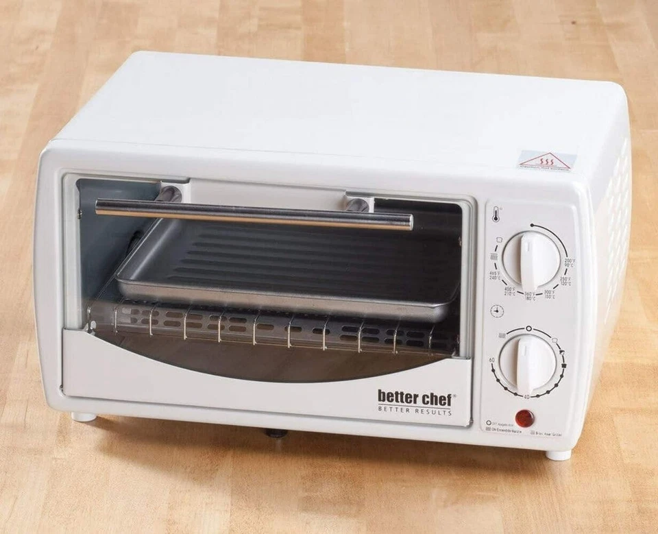 Better Chef 9 Liter Toaster Oven Broiler-White - Image 3 of 4