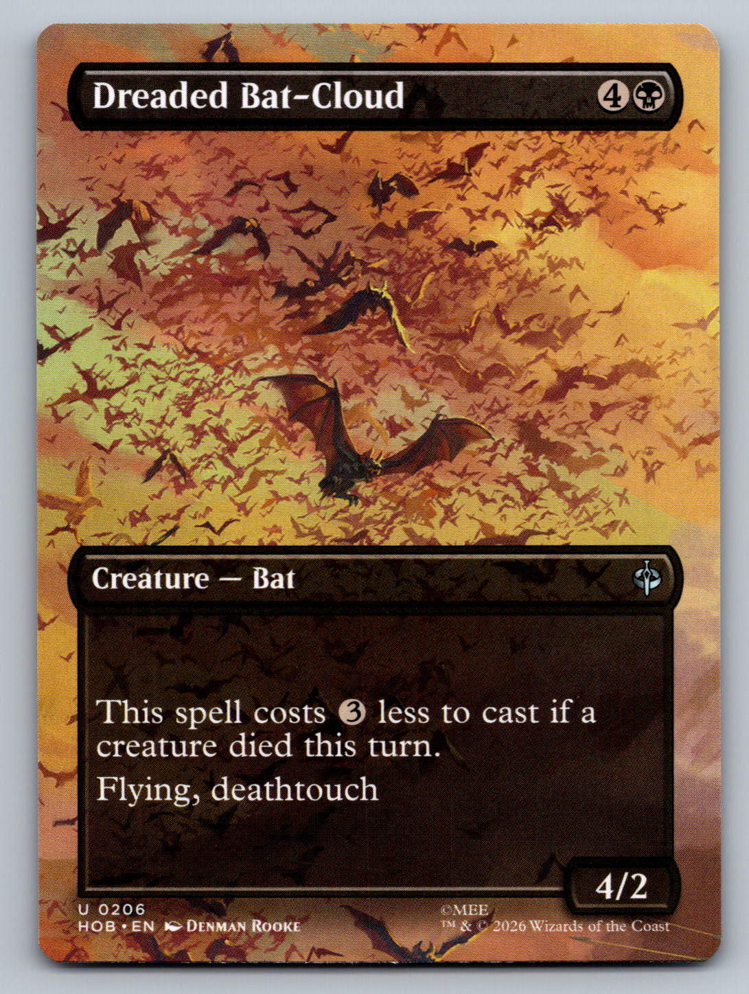 Dreaded Bat-Cloud U 0206 The Hobbit Regular