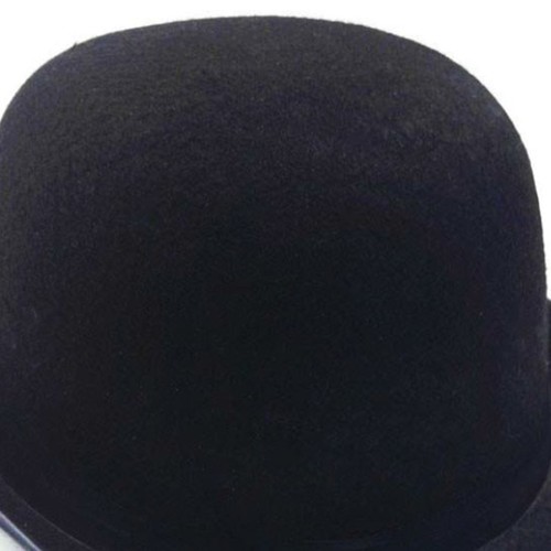 Classic Unisex Structured Wool Fedora Hat for Men and Women (Black) jazz hat - Picture 7 of 12