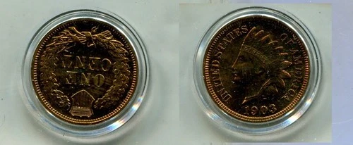 1903 INDIAN HEAD PENNY TYPE COIN CH PROOF 7203T