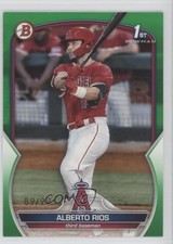 2023 Bowman Draft Green 89/99 Alberto Rios #BD-168 0rf
