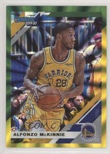 2019-20 Panini Donruss Holo Green & Yellow Laser Alfonzo McKinnie #67 1u6