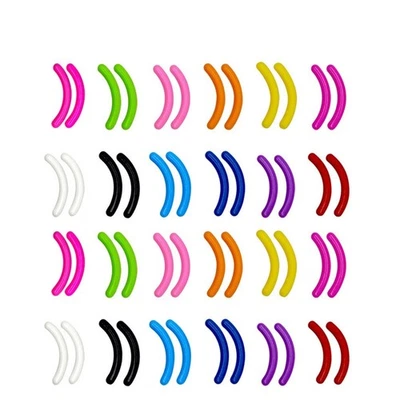100pcs Eyelash Curler Refill Pads Colorful Eyelash Curler Refill Pads for Woman - Image 1 of 4