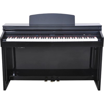 Artesia DP-150e 88-Key Deluxe Digital Upright Piano - Ebony Polish