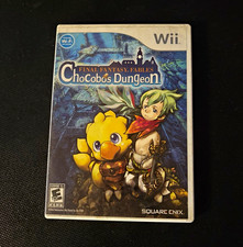 Square Enix Final Fantasy Fables: Chocobo's Dungeon Wii CIB Manual NTSC-U/C