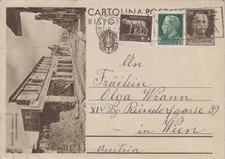 Interi Postali Turistica -Roma - Foro di Cesare - Risposta x l'Estero