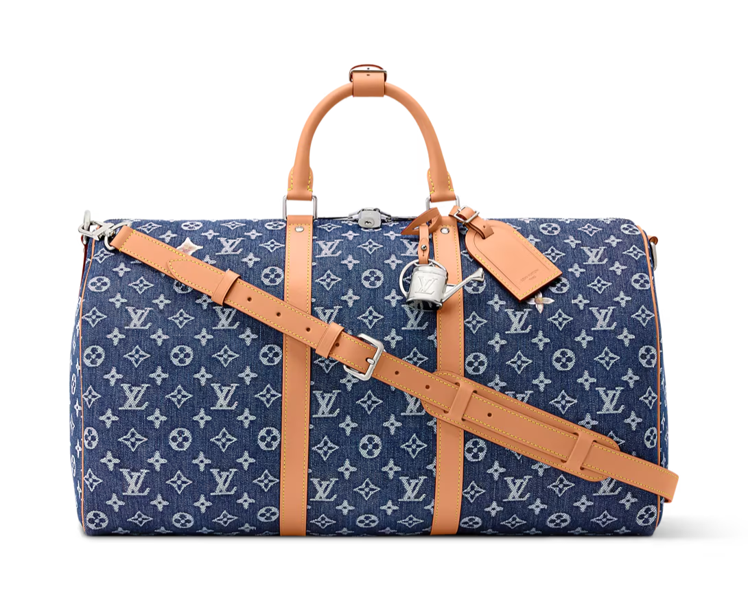 Louis Vuitton☆モノグラム☆ショルダーバッグ 505 NEW Louis Vuitton Monogram Keepall 50 Bandouliere Shoulder Bag