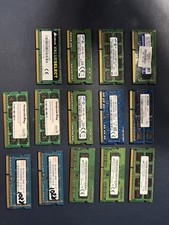 Lot of 26 Laptop RAM DDR3 SODIMM Mixed 14x 4GB PC3  12x 2GB PC3 Tested Working