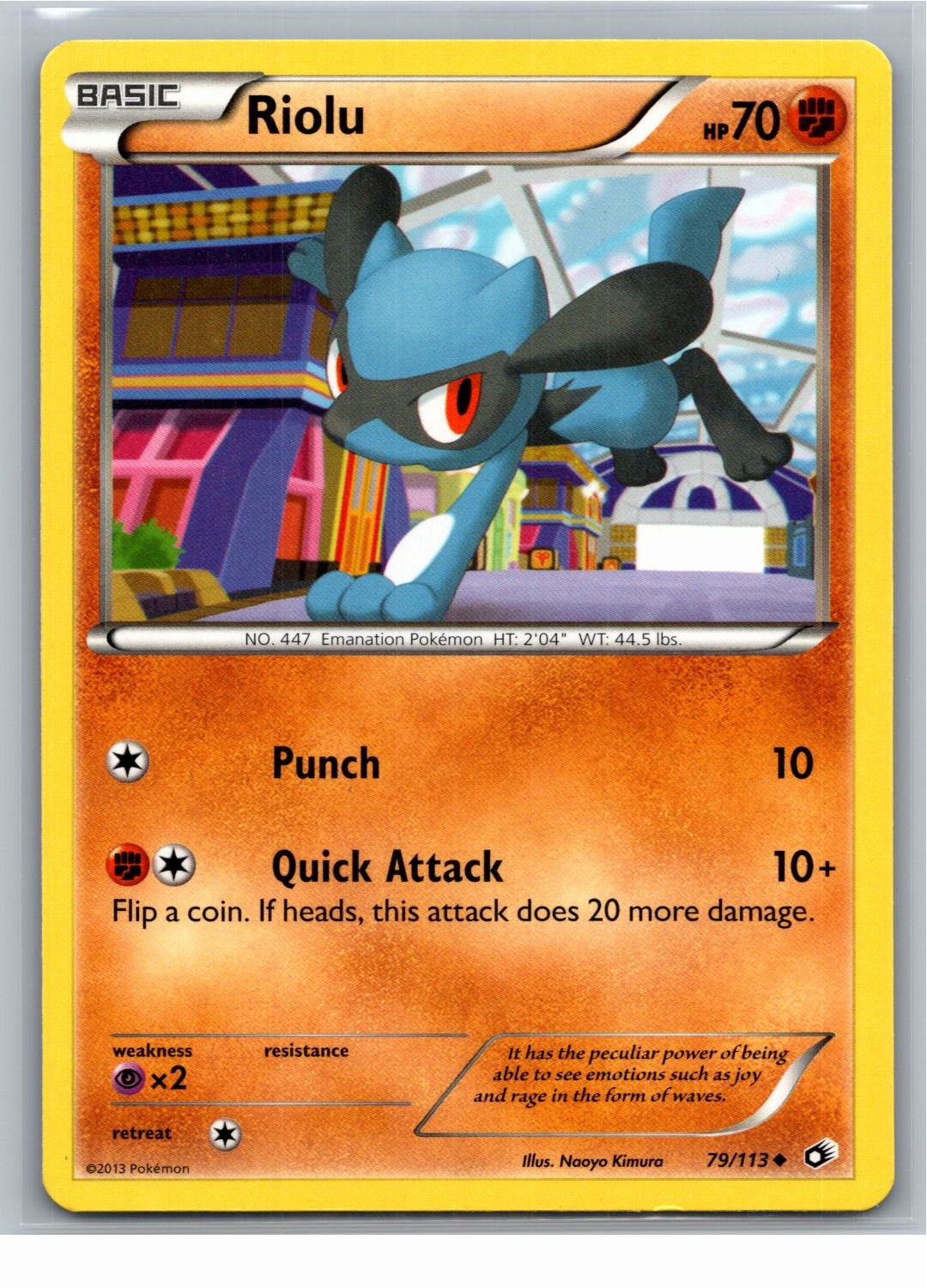 Riolu Uncommon Legendary Treasures 79/113
