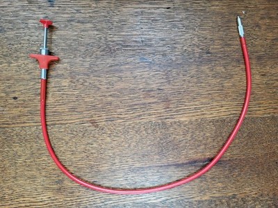 Red Kaiser (Gepe) 20'' Coated  Locking Camera Pro Cable Release Made In Germany