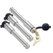 InfiniteRule Security 61672 | 3 Pack, Keyed Alike, Receiver Locks for 2 and ...