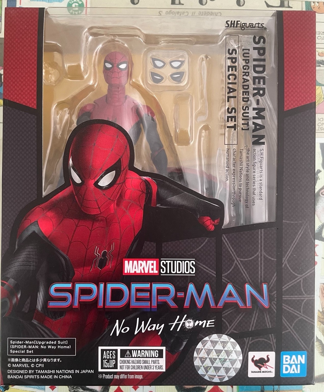 Bandai S.H.Figuarts Spider-Man (Upgraded Suit) Special Set