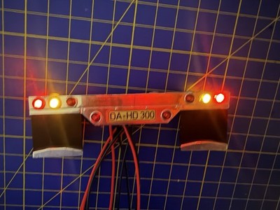 Revell 1:25 Peterbilt 359 Conventional LED Beleuchtung hinten