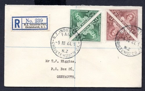 New Zealand - 1944 New Zealand Industries Fair Exhibition Cover
