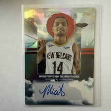 2025-26 Topps - Contemporary Marks Micah Peavy #CM-MP (AU, RC)