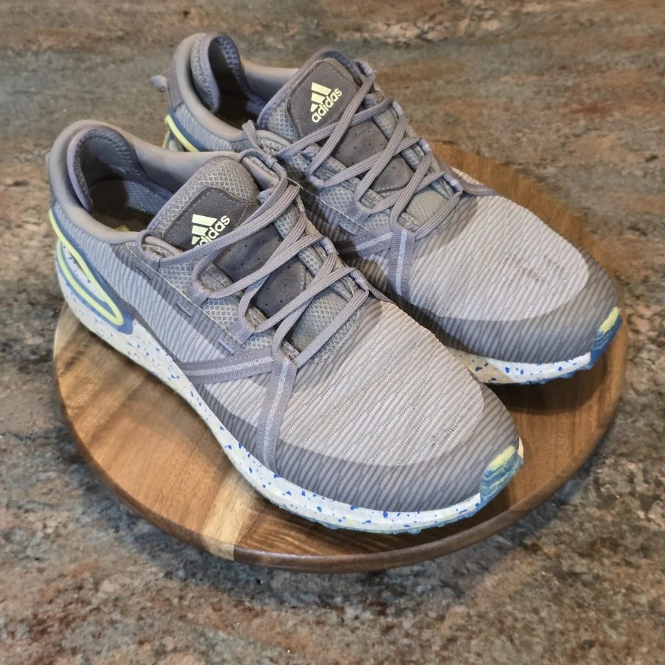 Adidas Solarthon Boost Grey - Mens Size 12 - Spikeless Golf Shoes Sneakers - Image 2 of 4