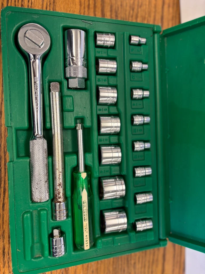 S-K Tools Rachet-Socket Set - Image 3 of 4