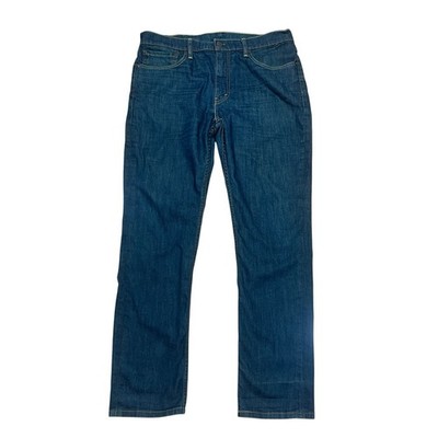 Levis 511 Slim Straight Jeans Mens 36x32 (Fits 37x31) Medium Wash Blue Denim