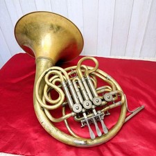 YAMAHA YHR-864D Double French Horn Custom Model Used With Hard Case Mouthpiece