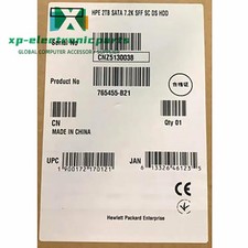 HPE 2TB 7.2K SATA 6G 2.5IN MIDLINE 512E HDD Hard Drive 765869-001 765455-B21