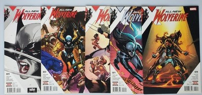 All-new Wolverine #20-24 (5 books) Marvel Comics 2017