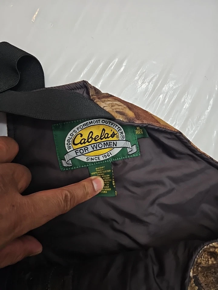 Cabela's женщин размер средний общий камуфляж молнии лодыжки Snap - Изображение 4 из 4