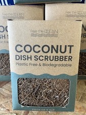 Coconut Dish Scrubber, Free the OCEAN