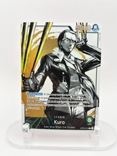 One Piece TCG Kuro OP03-021 Alt Art Leader Pillars Of Strength English NM