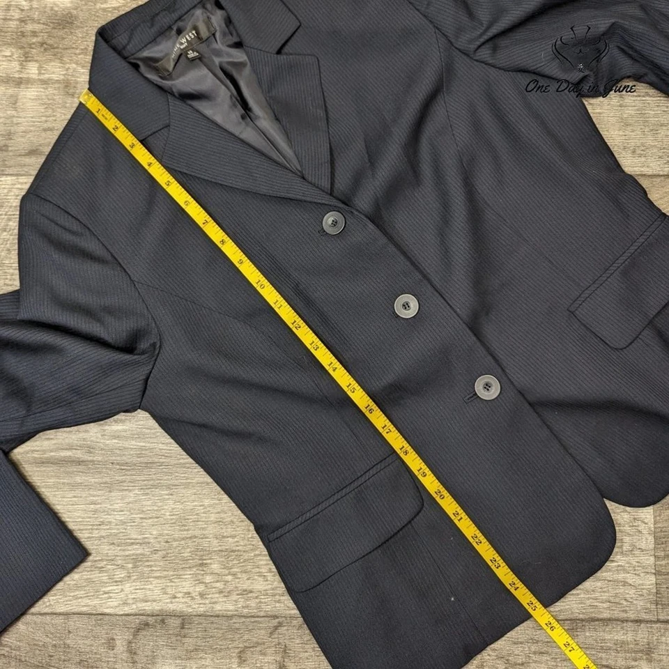 Chaqueta Blazer Traje Nine West 3 Botones Talla 14 Foto 4 de 4