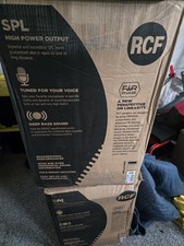 RCF Evox J8 Active Two Way Portable Array Speaker Systems 2-Pack