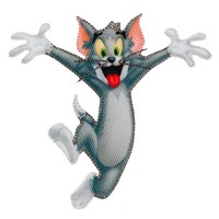 Applikationen Tom Jerry BüGelbild AufnäHer AufbüGler Patches Mono-Quick 14028