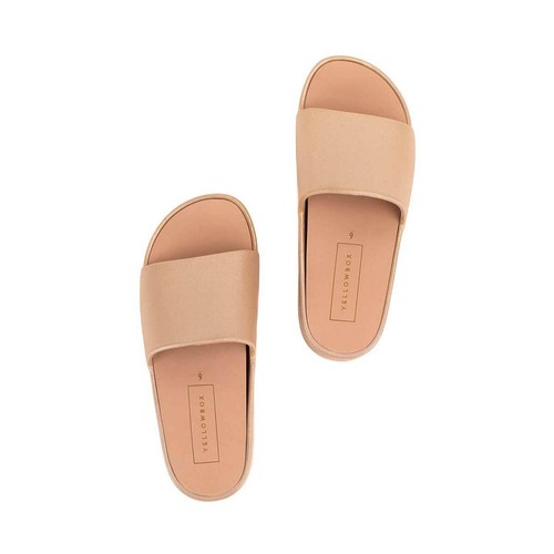 Yellow Box Torrey Blush Shimmer Damen Pantoletten Sandalen - Bild 3 von 5