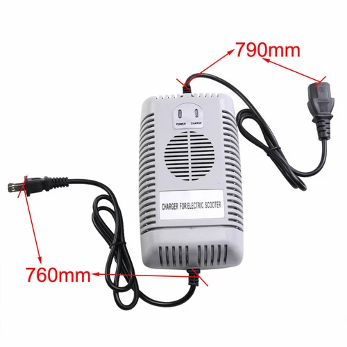 US Plug 48V 2.5A Lead-Acid Battery Charger For E-Bike Scooter Ewheel EW-36 EW-46